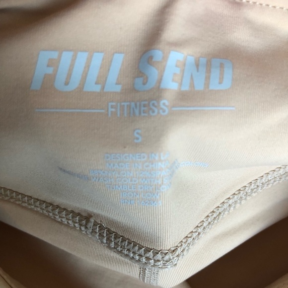 Full Send Nelk Boys Fitness Booty Shorts Tie Side Small - Picture 3 of 7